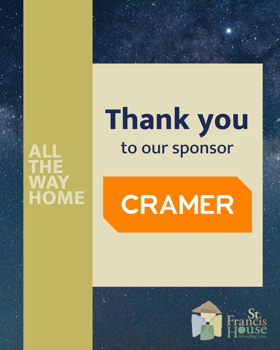 💙 Thank you to <a href="/WeAreCramer/">Cramer</a> for sponsoring #AllTheWayHome 🎬 Support like yours changes lives. Stay tuned for live updates during the event tomorrow night!