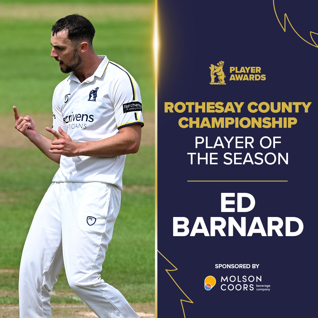 WarwickshireCCC's tweet image. And again, Ed Barnard 🏆 🏆

🐻 #YouBears | @MolsonCoors