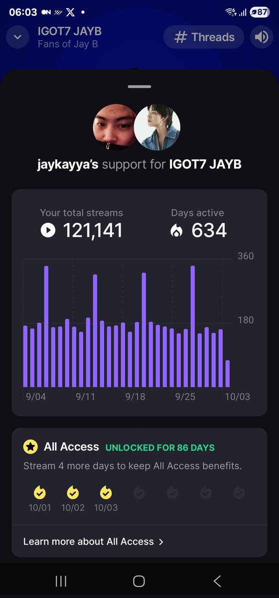 pkaybee947's tweet photo. มาค่ะฉลอง 10 ล้าน ที่สเตชั่นเฮดมาแปะทิ้งไว้านะวันอาทิตย์พี่หมุนล้อค่ะ🙏🏼
กติกา 121,141 นะคะ
รางวัล
200/1
100/3
🥳🥳🥳🥳🥳🎉🎉🎉🎉
IGOT7 JAY B
#jaybdefstreamth
#stationed
Links below 👇👇
https://t.co/5LXtdVJZwF https://t.co/ZNdrEeNQLK