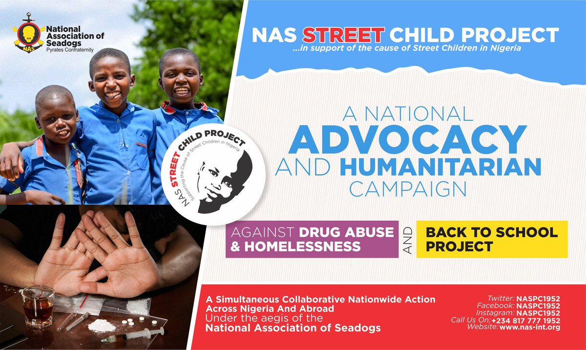 NASPC1952's tweet image. NATIONAL CAMPAIGN AGAINST DRUG ABUSE &amp;amp; HOMELESSNESS

Nigeria faces a dual and escalating crisis of widespread drug abuse and growing homelessness, particularly among young people and vulnerable populations. The United Nations Office on Drugs and Crime (UNODC) reports that 14.4%…
