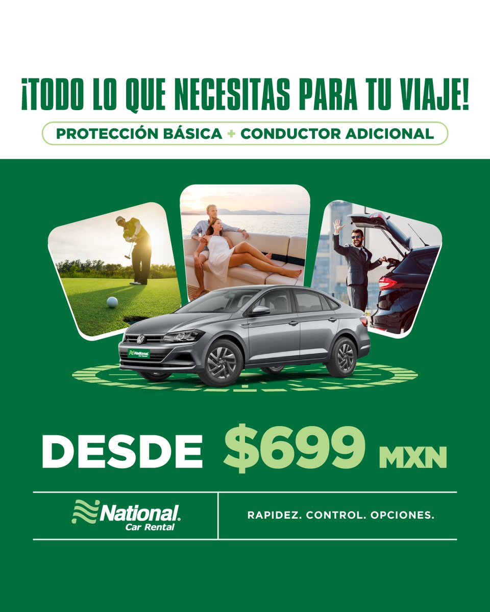 National Car Rental Mexico tweet media