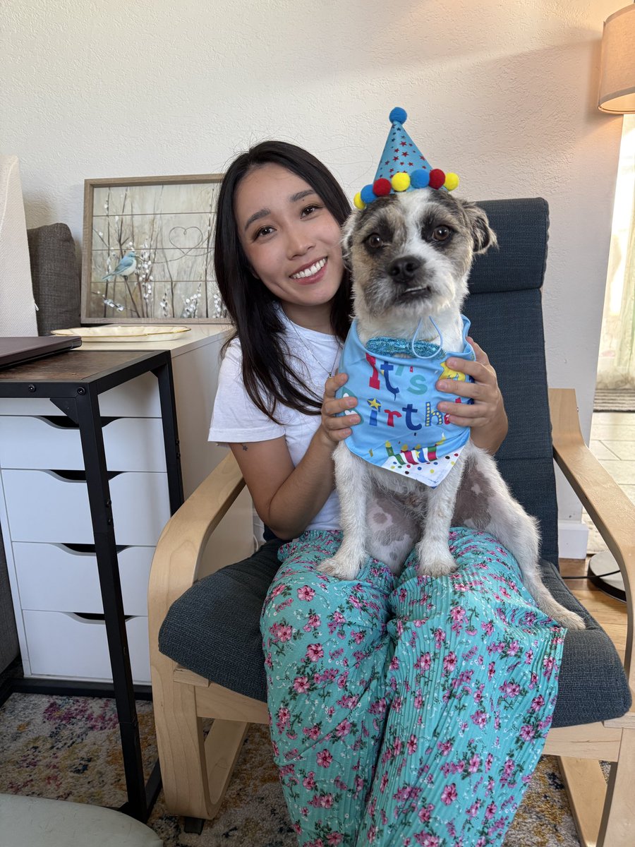 Bambi_OW's tweet photo. It’s my baby boy Teddy’s birthday 🥳 1 full year together. Wishing for many more with my adorable monster https://t.co/pgdx3XEAm6