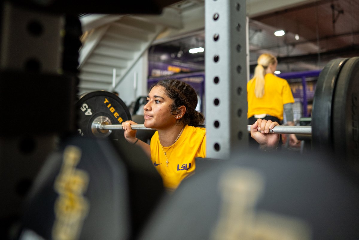 LSUsoftball's tweet image. The Life of a Strong Girl 💪