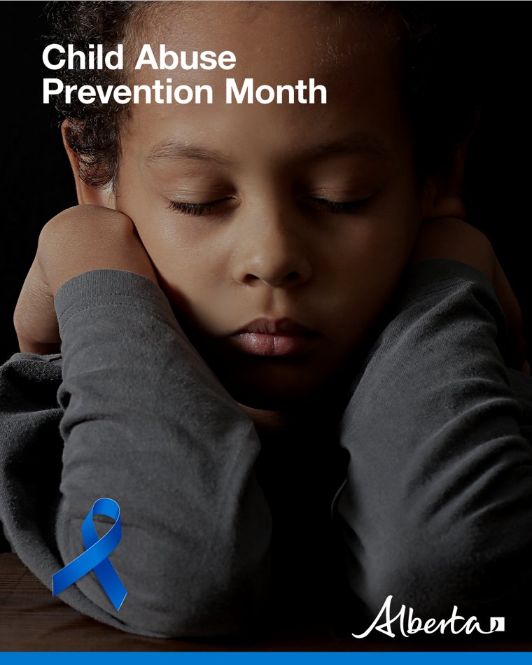 October is Child Abuse Prevention Month – something no child should have to experience.

Find out what you can do to keep children safe, and how Alberta’s government is helping.

Wear blue to show your support: alberta.ca/release.cfm?xI… 
#GoBlueAB