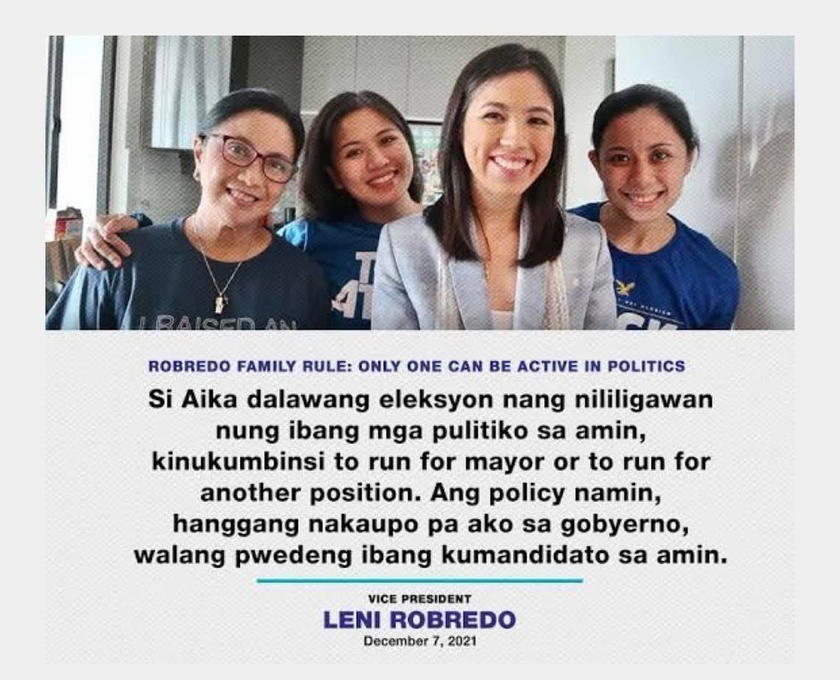 E4thofjuly's tweet photo. In a world of political dynasties, be a Robredo! 💕💕💕💐💐💐 https://t.co/QjhWexlxq5