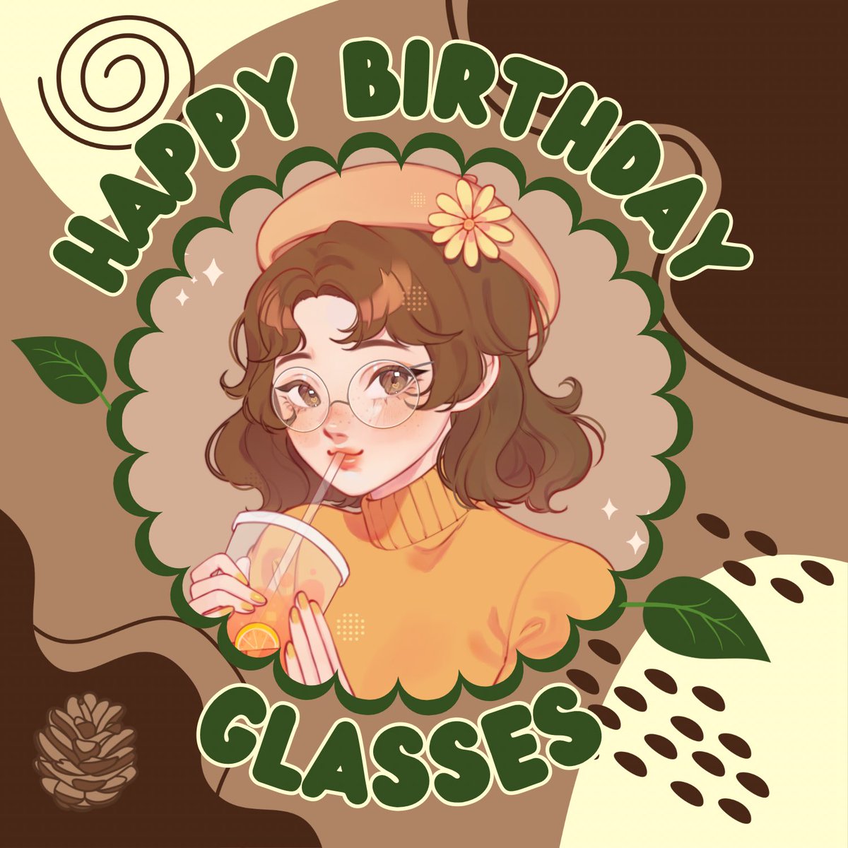 Happy Happy Birthday to you <a href="/glassesjournal/">glasses 🐑🌻</a>!! From all of us on PINECONE, we hope you have the most incredible day!❤️