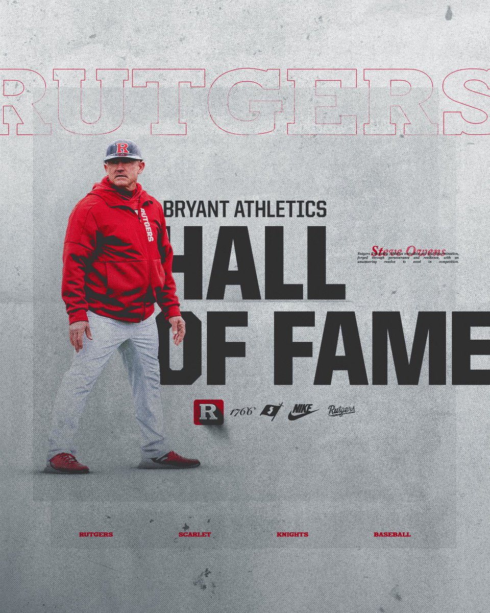 A big night for our skipper 🫡

Congratulations to head coach Steve Owens, who is being inducted into the <a href="/BryantAthletics/">Bryant Athletics</a> Hall of Fame tonight!