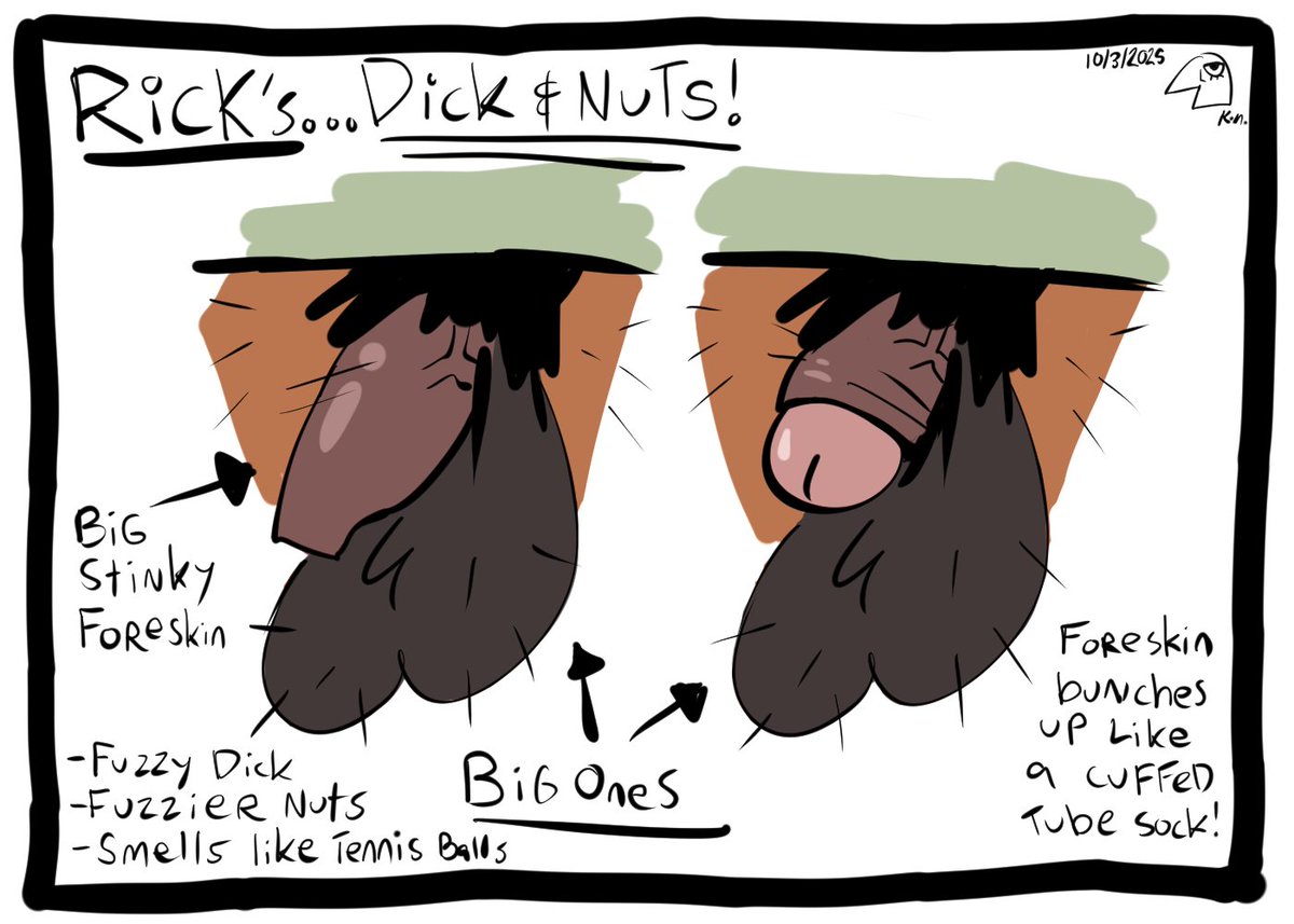 Rick's Junk: Facts and Anatomy! (Silly idea I got turned on thinking about so I've immortalized it for you guys. Pertinent info! If you wanted to know now you KNOW!!)