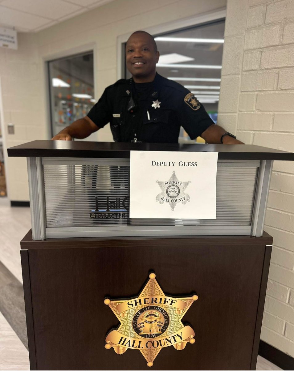 Meet our new resource officer! Deputy Guess is joining us with over 20 years experience in law enforcement. Welcome to Tadmore, Deputy Guess!