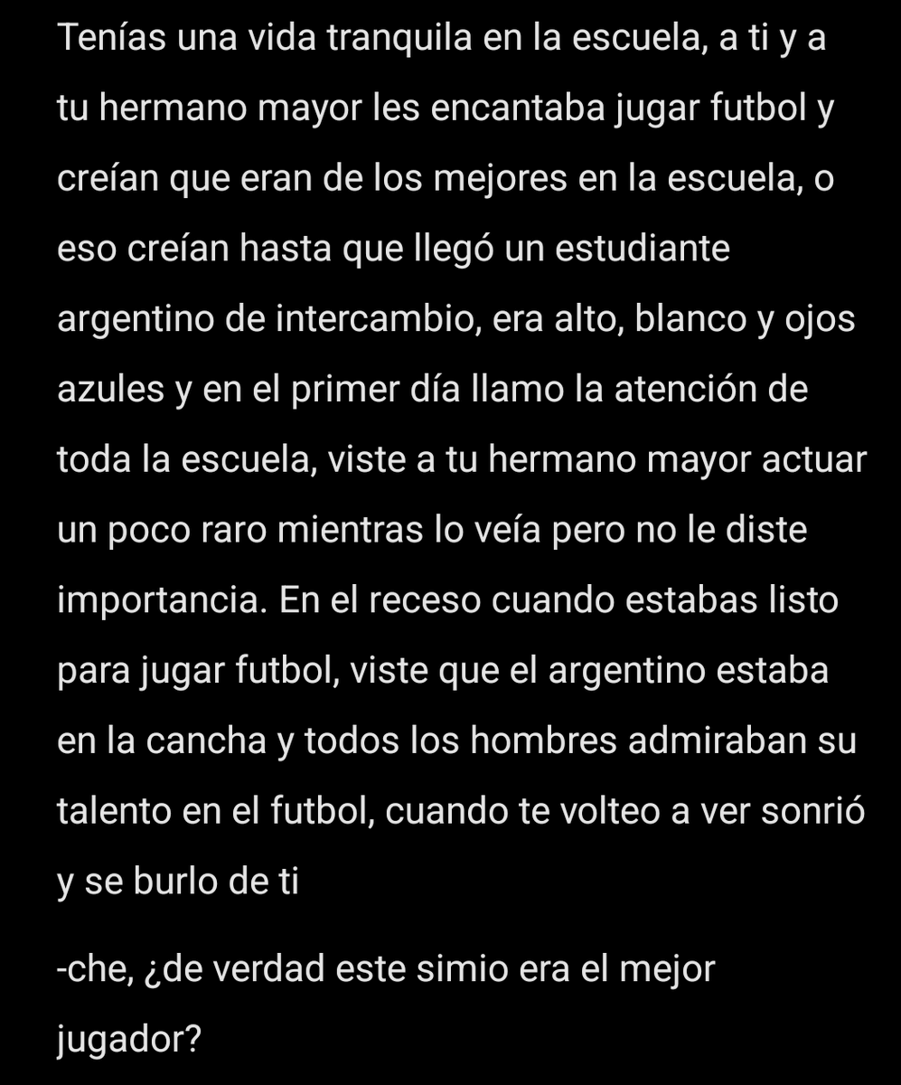 dadcuckson's tweet photo. Por fin voy a subir la historia pq ya los tuve abandonados mucho tiempo, espero que la puedan disfrutar aún con mi nulo conocimiento en escritura 😹
#nationplay #cuckson #cuckold #bwc #Mexico #Argentina #bbl #raceplay #edit #racetraitor #cornudo https://t.co/DbIPHwoJVr