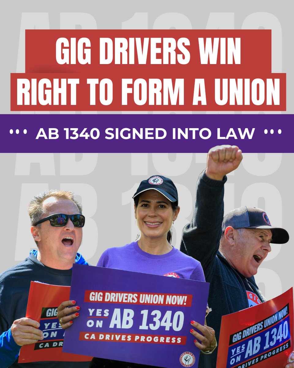 California Gig Workers Union - Northern California tweet media