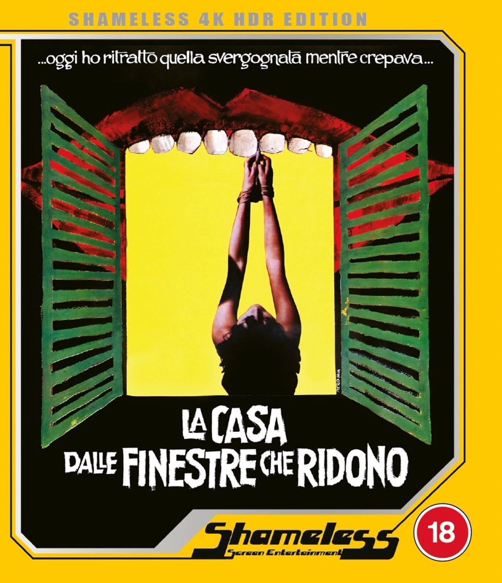 disc_connected's tweet photo. ***ANNOUNCEMENT***
Coming on December 1st on #4K and Blu-ray in the UK from @ShamelessFilms: #TheHouseWithLaughingWindows (2021)!
When art restorer Stefano (Lino Capolicchio, The Garden of the Finzi-Continis) is sent to a decaying church in rural Italy to restore a forgotten Saint Sebastian fresco, he becomes entangled in a disturbing mystery tied to the artist's gruesome death. What starts as routine work soon spirals into obsession and paranoia, as Stefano realises that some works of art were never meant to be revealed. Wrapped in a misty, dreamlike atmosphere and driven by an ominous score, 'The House with Laughing Windows' stands apart from the more sensational side of Italian horror. Rather than relying on blood-soaked gore like typical horror slashers, Avati crafts a creeping nightmare, building terror through mood and psychological unease - until the film's shocking climax lands a jarring, unforgettable blow that lingers long after. A haunting masterwork, 'The House with Laughing Windows' is one of Italian horror's most unsettling achievements.
Extras:
Language(s): Italian
Hard of Hearing Subtitles: English
Subtitles: English
Interactive Menu
Booklet
Interviews: Pupi Avati (director); Francesca Marciano (actor); Antonio Avati (producer); Lino Capolicchio (actor); Cesare Bastelli.
Art cards
Poster.
#BluRay #PhysicalMedia #BluRays #BoutiqueBluRay #CultMovies #DiscConnected #Shameless #PupiAvati #Giallo