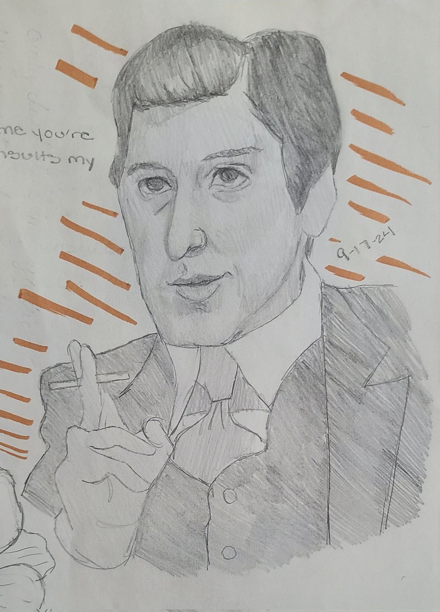 mkc0rleone's tweet image. old mike 🤧 vs new more spooky mike 🦇 

 #michaelcorleone #thegodfather #elpadrino #ilpadrino #alpacino #spookymonth #art #oldart #myart