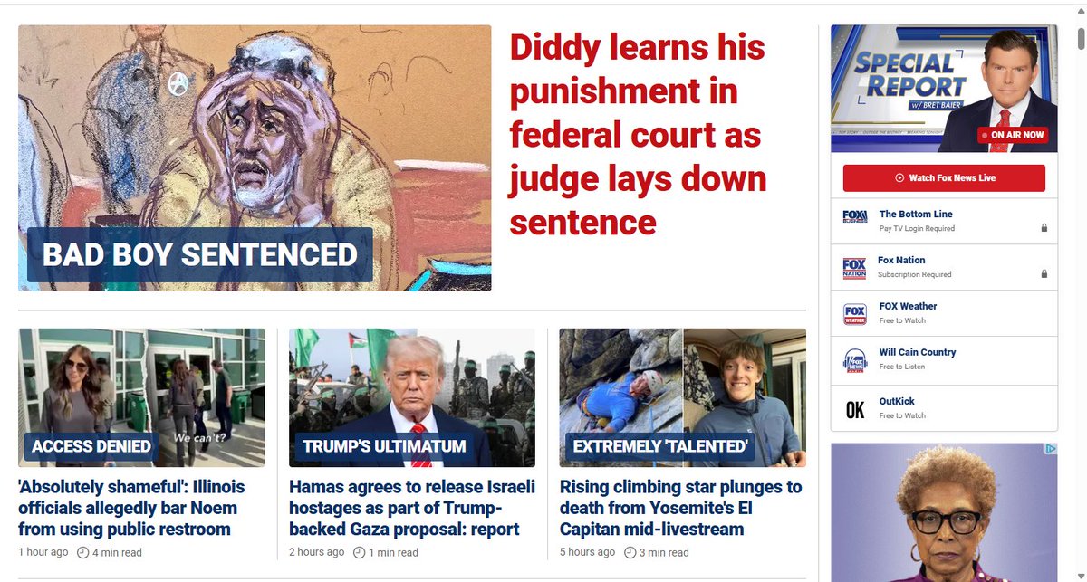 thecarpenterdon's tweet photo. Big News of the Day:
Diddy learns his Punishment!
sub news:
Hamas agrees to release hostages. https://t.co/TNFi3FxBo4