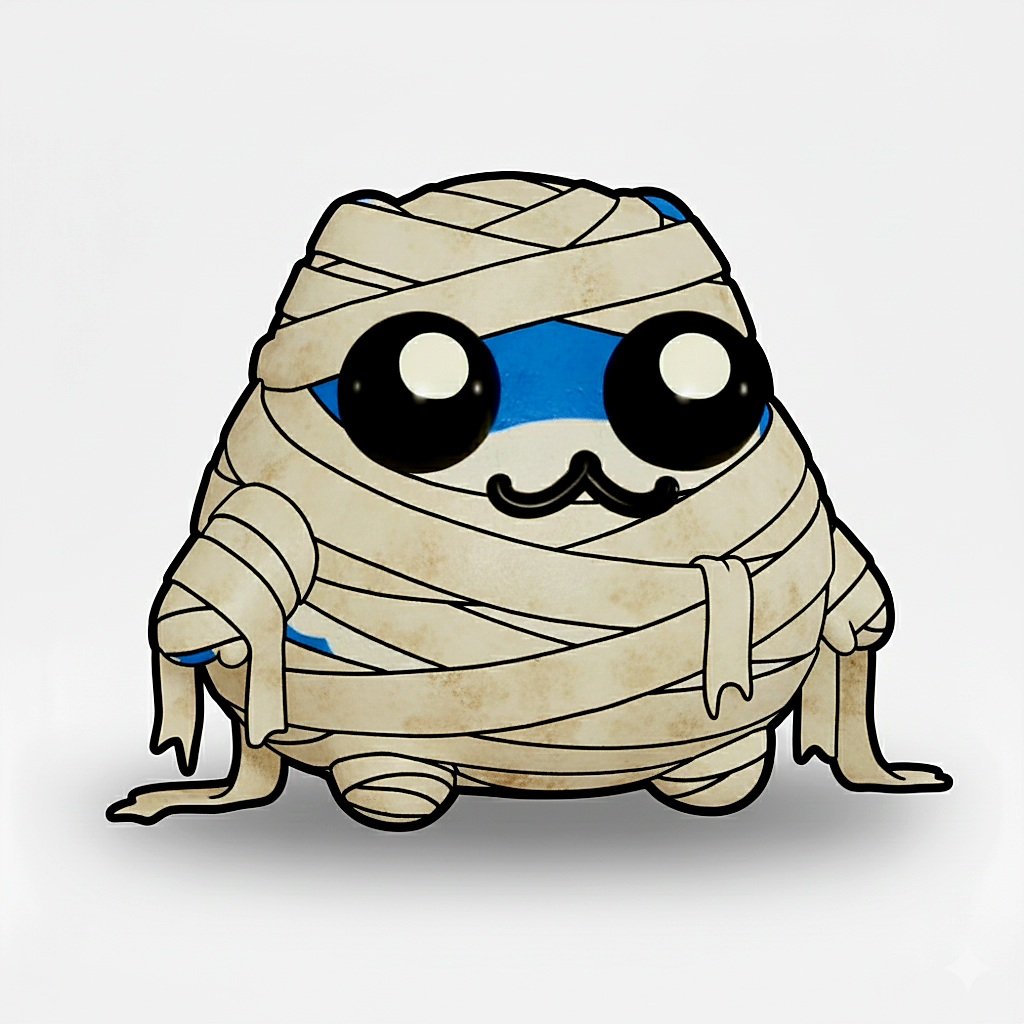 $toby on 1003 dressed up as a Mummy for the October costume run 🎗