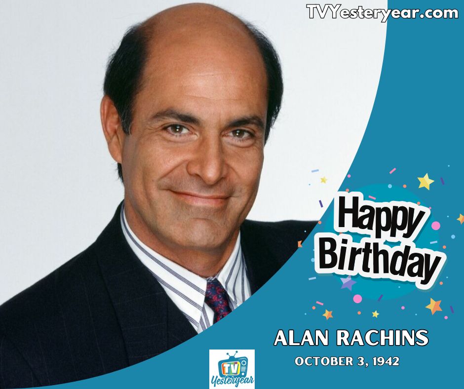 tvyesteryear's tweet image. Happy Birthday to Alan Rachins! Best known for his roles as Douglas Brackman on L.A. Law and Dharma’s father, Larry, on Dharma &amp;amp; Greg, Rachins’ versatile talent has made him a memorable presence in television.
