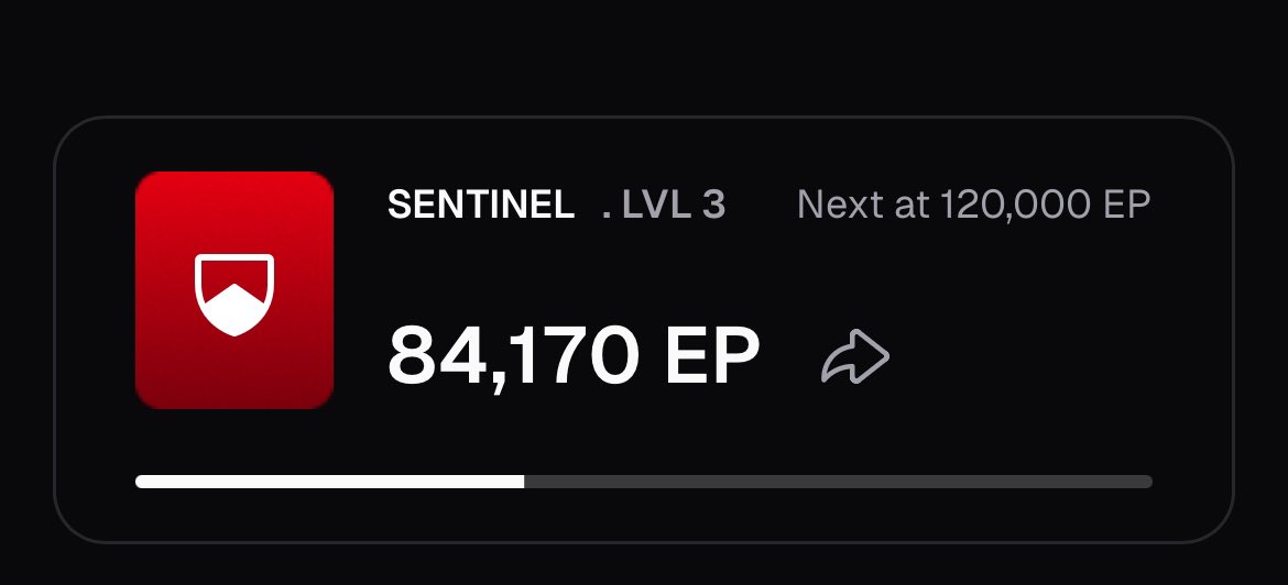 Day 21 on <a href="/HeyElsaAI/">HeyElsa</a> ⚡️

84,170 EP stacked . I’m racing toward 150 before October runs out 🎯

The grind’s tough, but that’s the whole point 💪
Don’t just watch… stack your EP 🚀

Join the run 👇
app.heyelsa.ai/referral/H44CRS