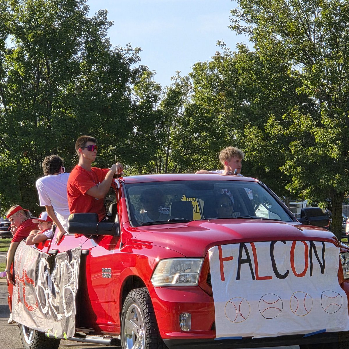 Homecoming parade 
#Allendalehighschool