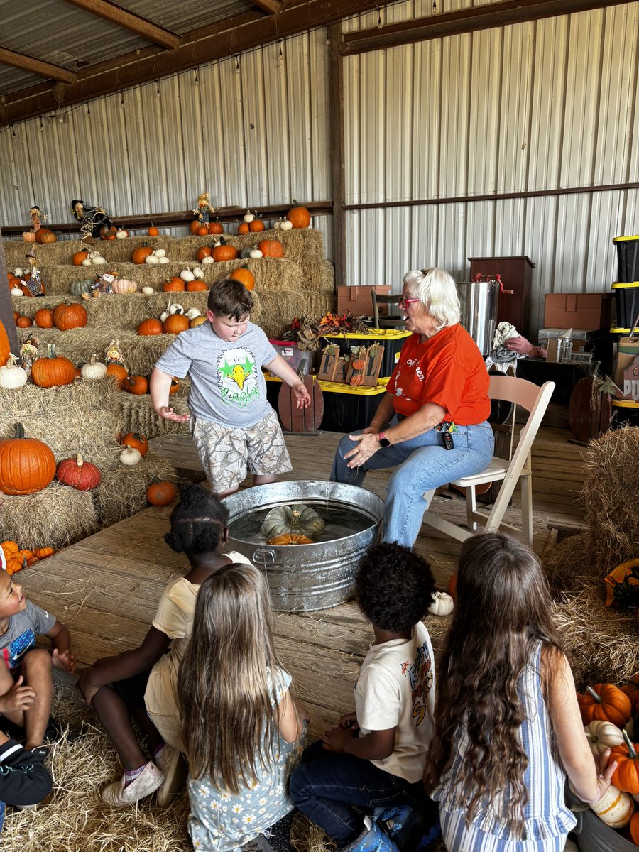 Our kindergarteners had a slice of heaven today exploring their five senses on the farm! 🎃🐑🎶 From discovering pumpkins, bouncing high on the jumping balloon, petting sweet animals, and listening to all the sounds of nature, it was a day full of wonder, giggles, and learning.