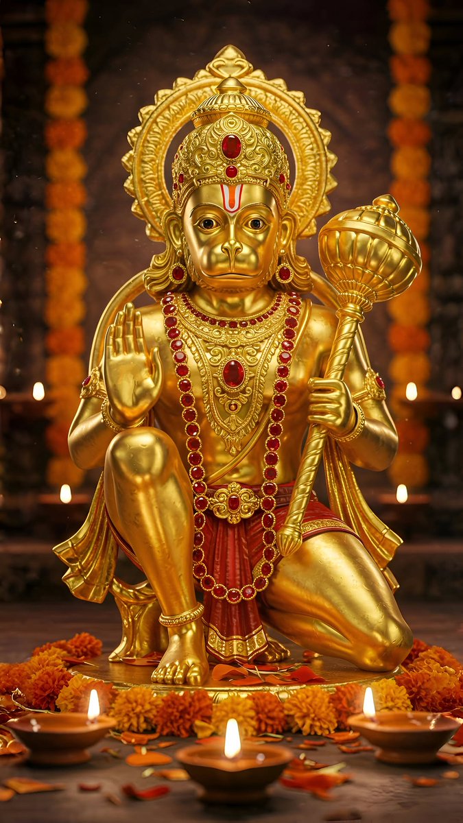 सुप्रभात 🙏
जय श्री राम 🙏
जय बजरंगबली 🙏🚩
जय हनुमान जी 🙏
लाल देह लाली लसे, अरु धरि लाल लंगूर I वज्र देह दानव दलन, जय जय जय कपि सूर II 
🙏🙏🙏🙏🙏🙏🙏🙏🙏🙏
🚩🚩🚩🚩🚩🚩🚩🚩🚩🚩