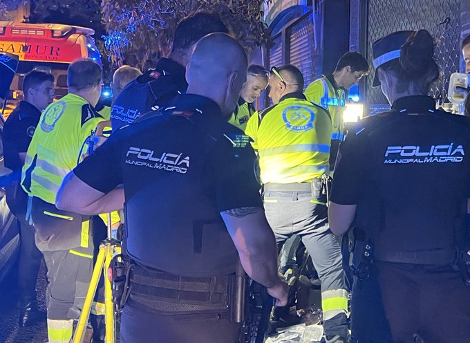 Foto cedida por Emergencias Madrid