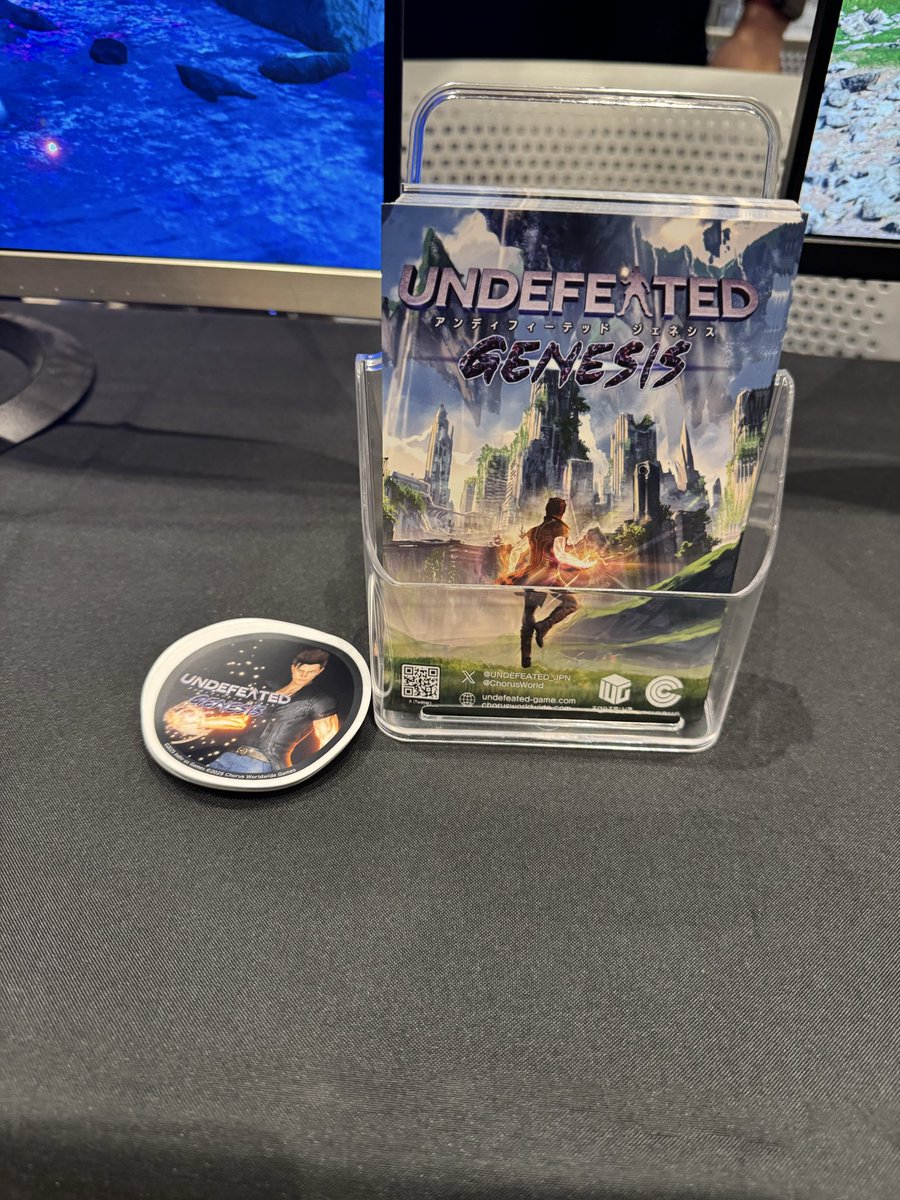 UNDEFEATED: Genesis(<a href="/UNDEFEATED_JPN/">アンディフィーテッド/UNDEFEATED</a>)の試遊台も<a href="/OSAKA_IGS/">OSAKA INDIE GAMES SUMMIT</a> にて展示されています！

昨年のデモから更に進化した究極のスーパーヒーローアクションをぜひ体験してください👊

ステッカーもプレゼント中みたいです👀