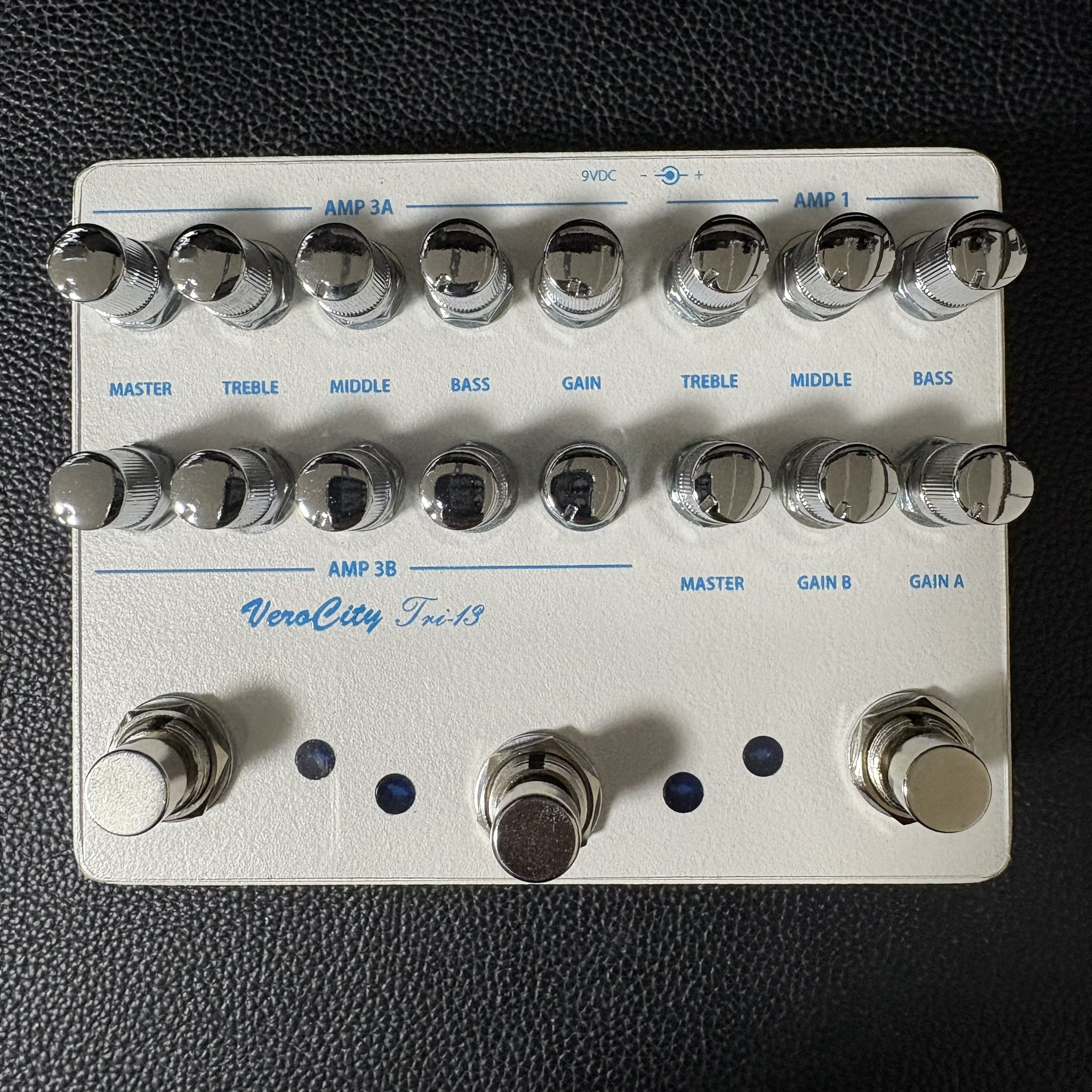 ギター VeroCity Boutique Amp Emulator TRI-3 受注生産】VeroCity Effects Pedals Tri-3 (ディストーション