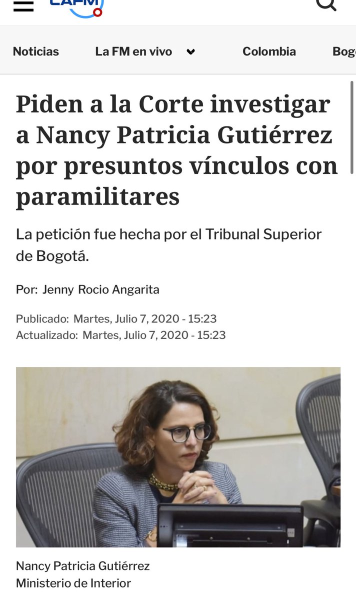 <a href="/NancyPatricia_G/">Nancy Patricia G</a> <a href="/AlvaroUribeVel/">Álvaro Uribe Vélez</a> ¡Ay! Paraca