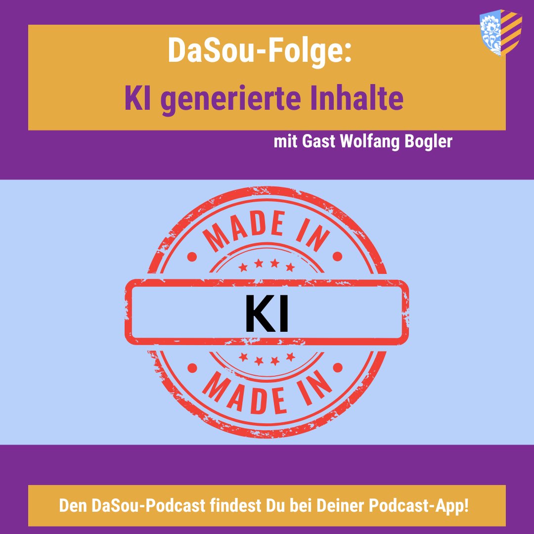 🧠 KI kann nicht nur helfen – sie kann auch manipulieren.

In der neuen Folge erfährst du, wie Desinformation durch KI funktioniert, welche Gefahren für Politik und Gesellschaft drohen – und warum Medienkompetenz wichtiger denn je ist.

🎧 Höre jetzt rein:ae2onc.podcaster.de/download/46_KI…
