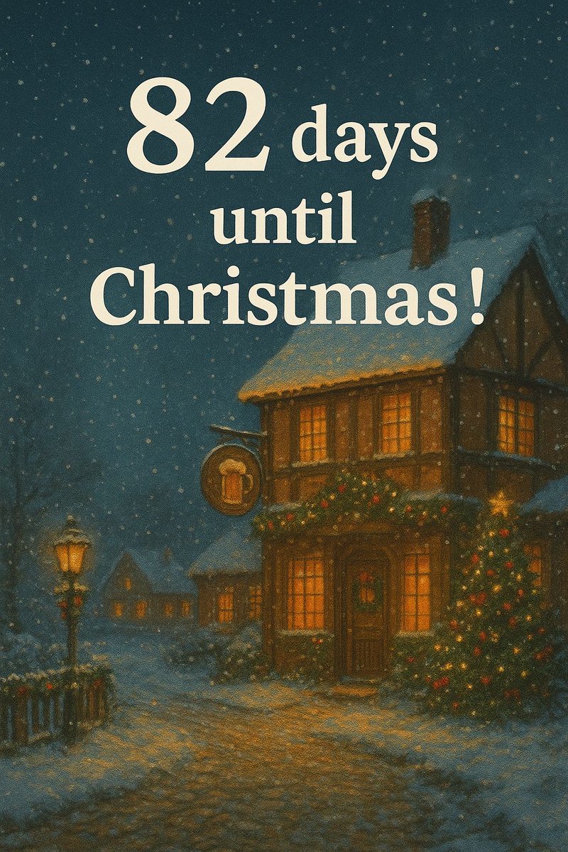 82 days until Christmas!
#Christmas2025