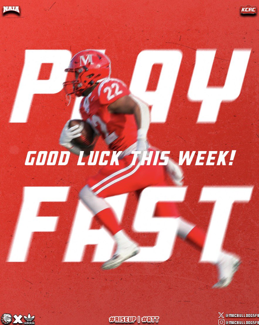 Thank you <a href="/MACBulldogsFB/">McPherson Football</a> ,We got the dub!
•
#RISEUP #ATT 
•
<a href="/lowill99/">Coach Zo williams</a> <a href="/LHSFootball55/">Lawton High Football</a> <a href="/CoachJFisc/">Coach Fiscus</a> <a href="/CoachLeppke/">Mitch Leppke</a>