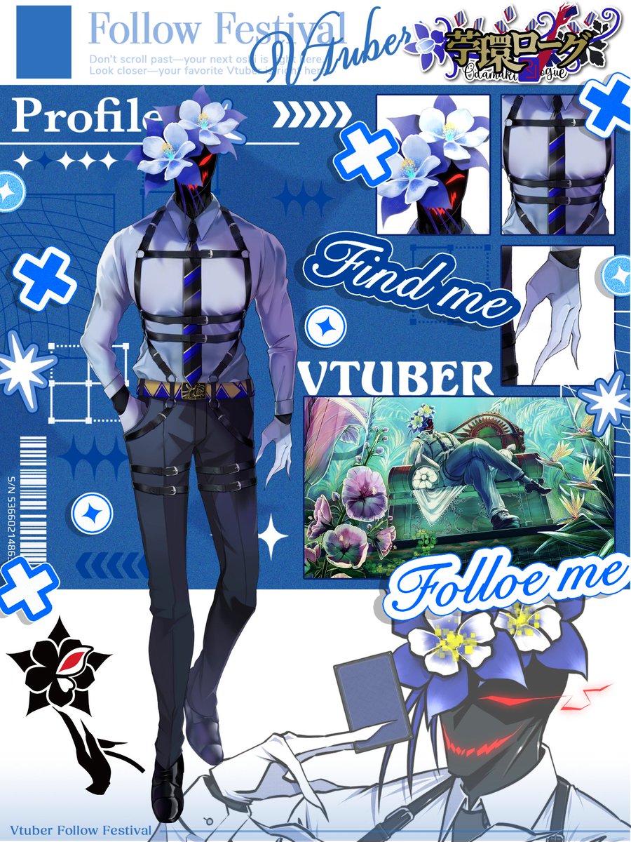 Odamaki_RLogue's tweet image. ❀ #10月のVTuberフォロー祭り ❀

花の異形頭VTuberの苧環ローグだ💠

✿.•¨•.¸¸.•¨•.¸¸❀✿❀.•¨•.¸¸.•¨•.✿

💠唯一無二💐花の異形頭VTuber
💠ローグライク専門♻️
💠見た目はダーク✿声はライト❀
💠Slay the Spire A20H 全キャラ達成しました🗼…