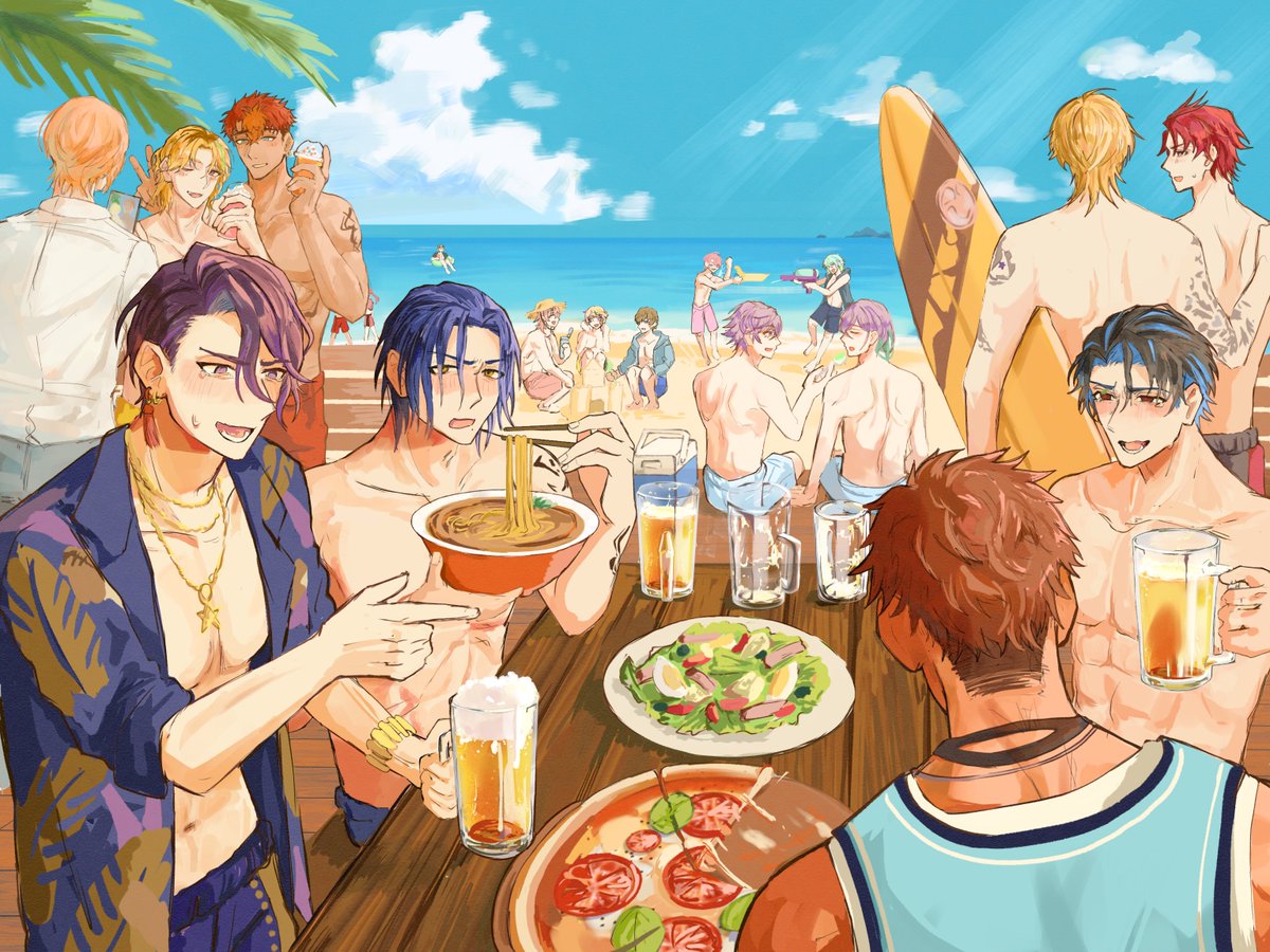 #パラライファンアート 
真夏の幻影