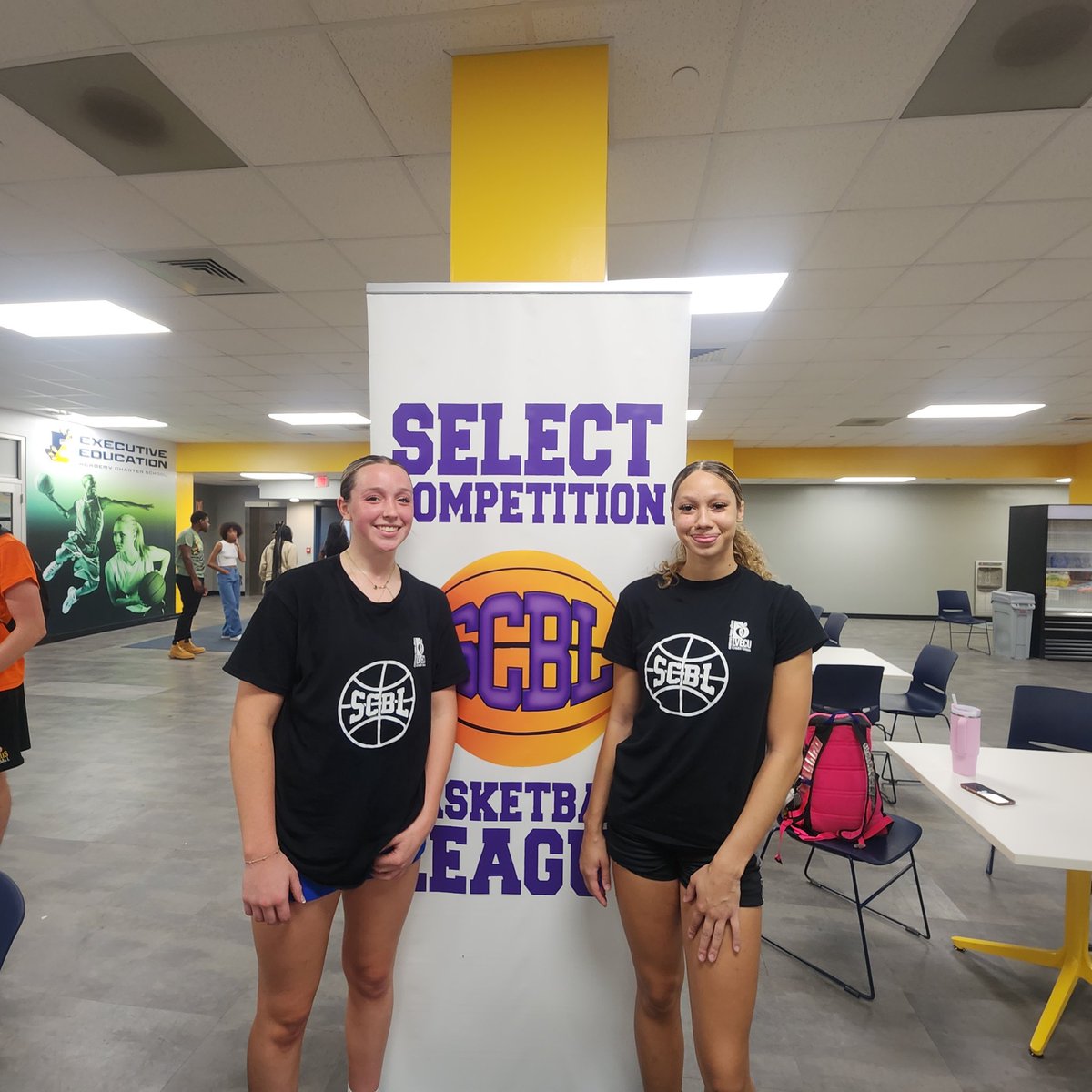 SCBL_'s tweet photo. Might be the coldest duo in the #SCBL Girls Division ππ₯ @colemangirl50 & @asddieruff Justyce McChristian. Their chemistry is unmatched, and when itβs crunch time, they've been turning opponents' water off together. π― https://t.co/lenF3Xg1BL