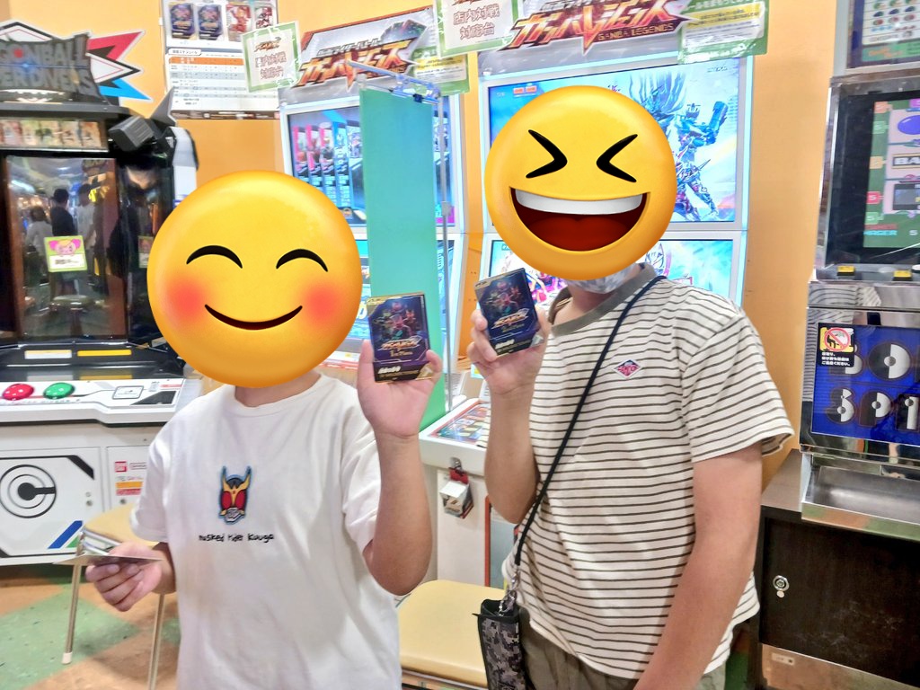 ガンバレジェンズ公式大会
モーリーファンタジー小山

約４０人程集合
🥇ゆうちょすくん
🥈はやとくん
おめでとうございます👏
※各選手にXにUP、了解もらってます☺