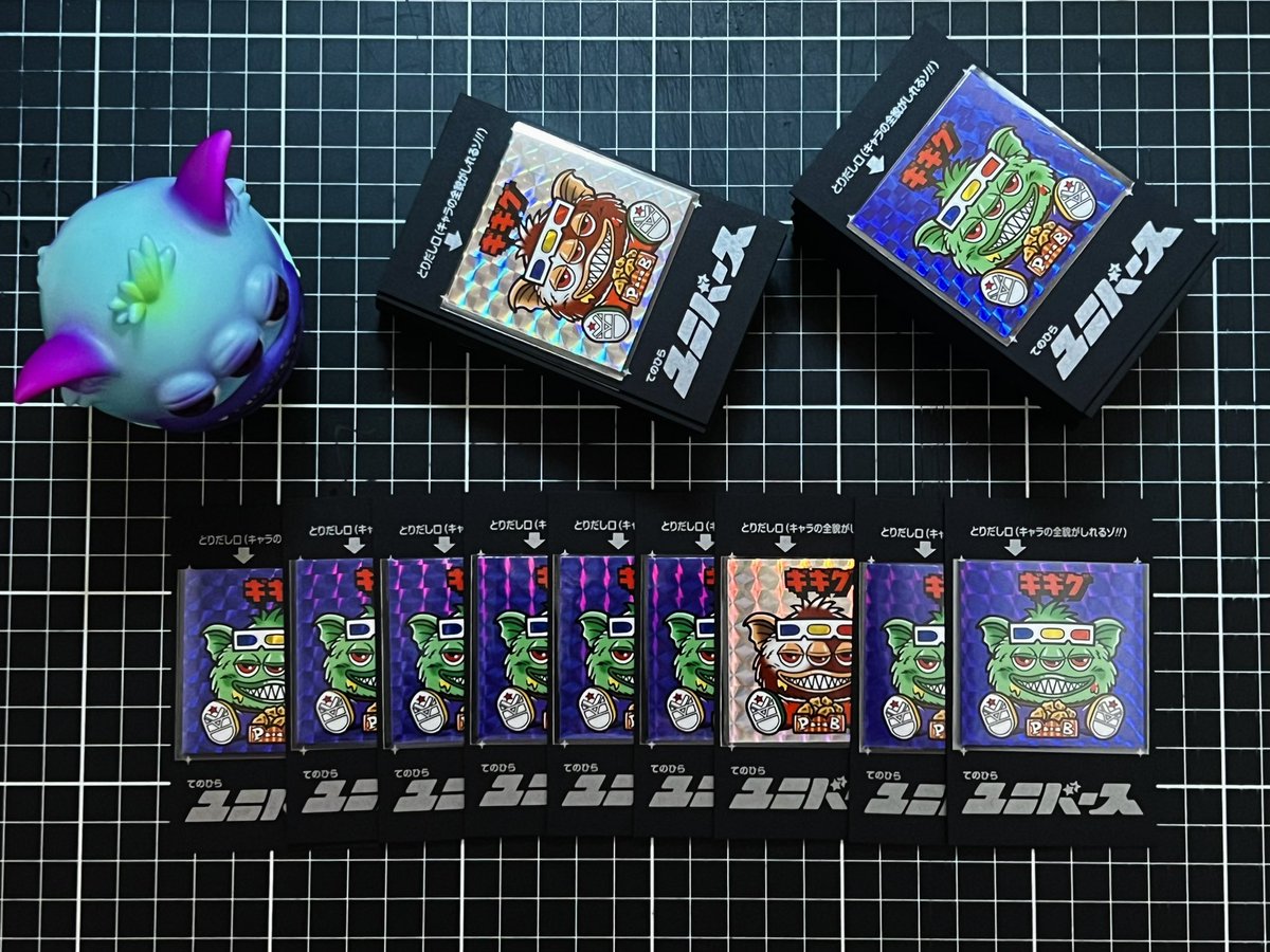 PEEK A BOO TOY✖️てのひらユニバースシール🚀ギギグ🚀👁️👁️👁️🚀