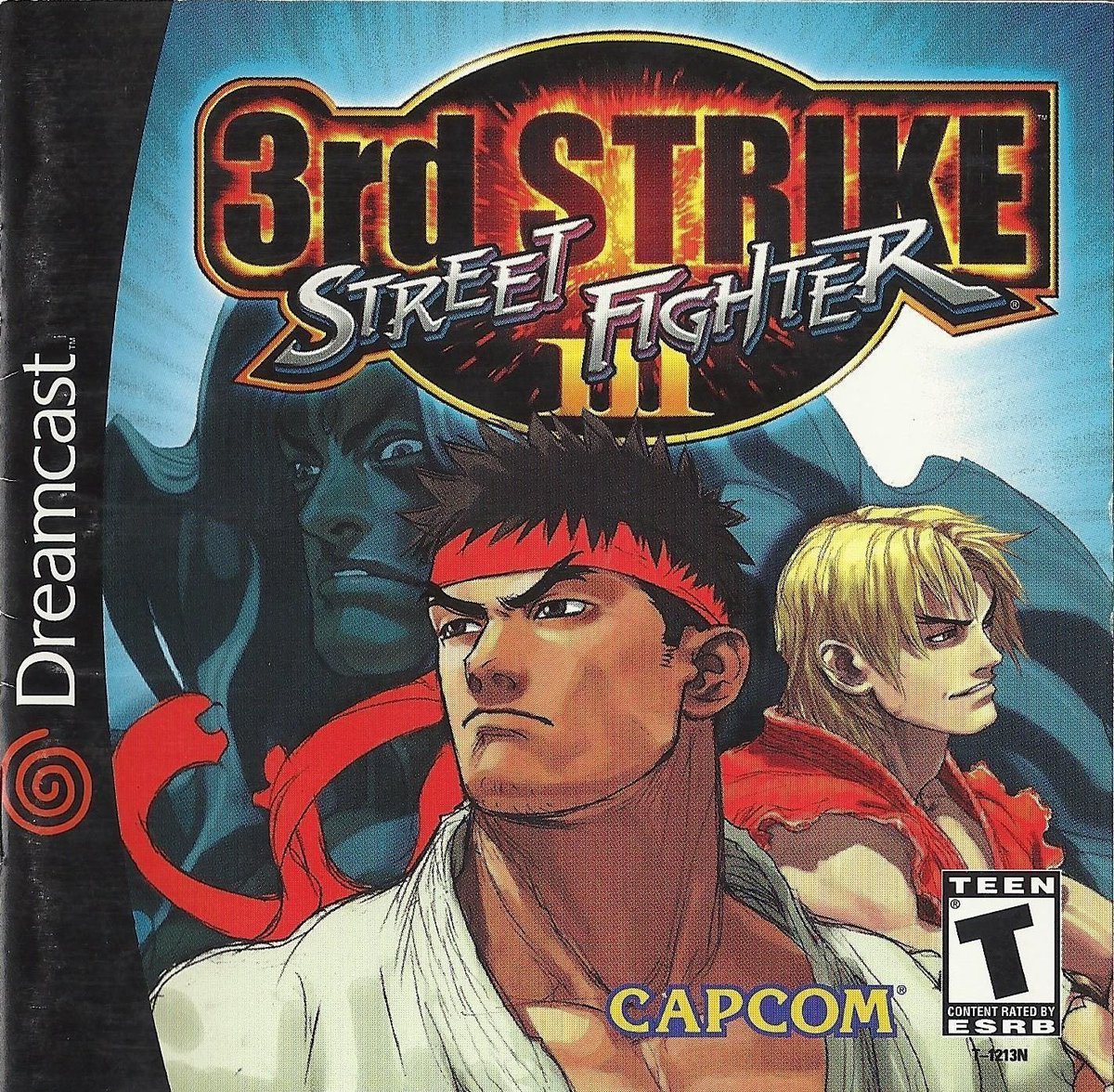 FGAnniversaries's tweet photo. 25 years ago today, Street Fighter III: 3rd Strike was released on the Dreamcast in NA. It was developed and published by Capcom. https://t.co/6Z9XeP7Epy