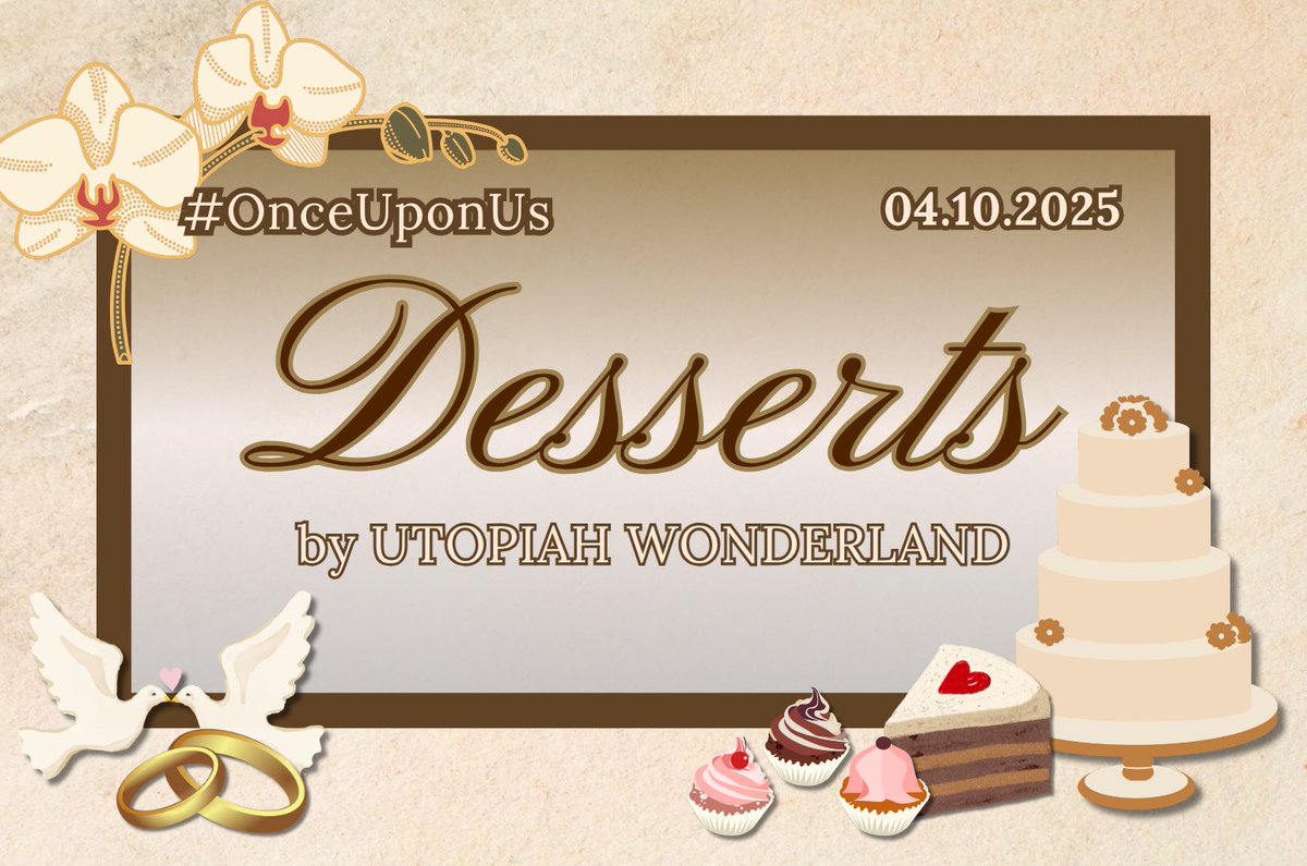 UTOP1AH's tweet image. ⠀
⠀
𝐓𝐖𝐎 𝐒𝐎𝐔𝐋𝐒; 𝐎𝐍𝐄 𝐏𝐑𝐎𝐌𝐈𝐒𝐄, 
𝐀𝐍𝐃 𝐀 𝐒𝐈𝐍𝐂𝐄𝐑𝐄 𝐋𝐎𝐕𝐄
𝐓𝐇𝐀𝐓 𝐖𝐈𝐋𝐋 𝐋𝐀𝐒𝐓 𝐅𝐎𝐑𝐄𝐕𝐄𝐑.

𝐌𝐑. 𝐇𝐀𝐍𝐒 𝐀𝐍𝐃 𝐌𝐑. 𝐀𝐋𝐄𝐗’𝓼
𝐖𝐄𝐃𝐃𝐈𝐍𝐆 𝐂𝐄𝐑𝐄𝐌𝐎𝐍𝐘 (𝟬𝟰.𝟭𝟬.𝟮𝟬𝟮𝟱) #OnceUponUs  

⠀