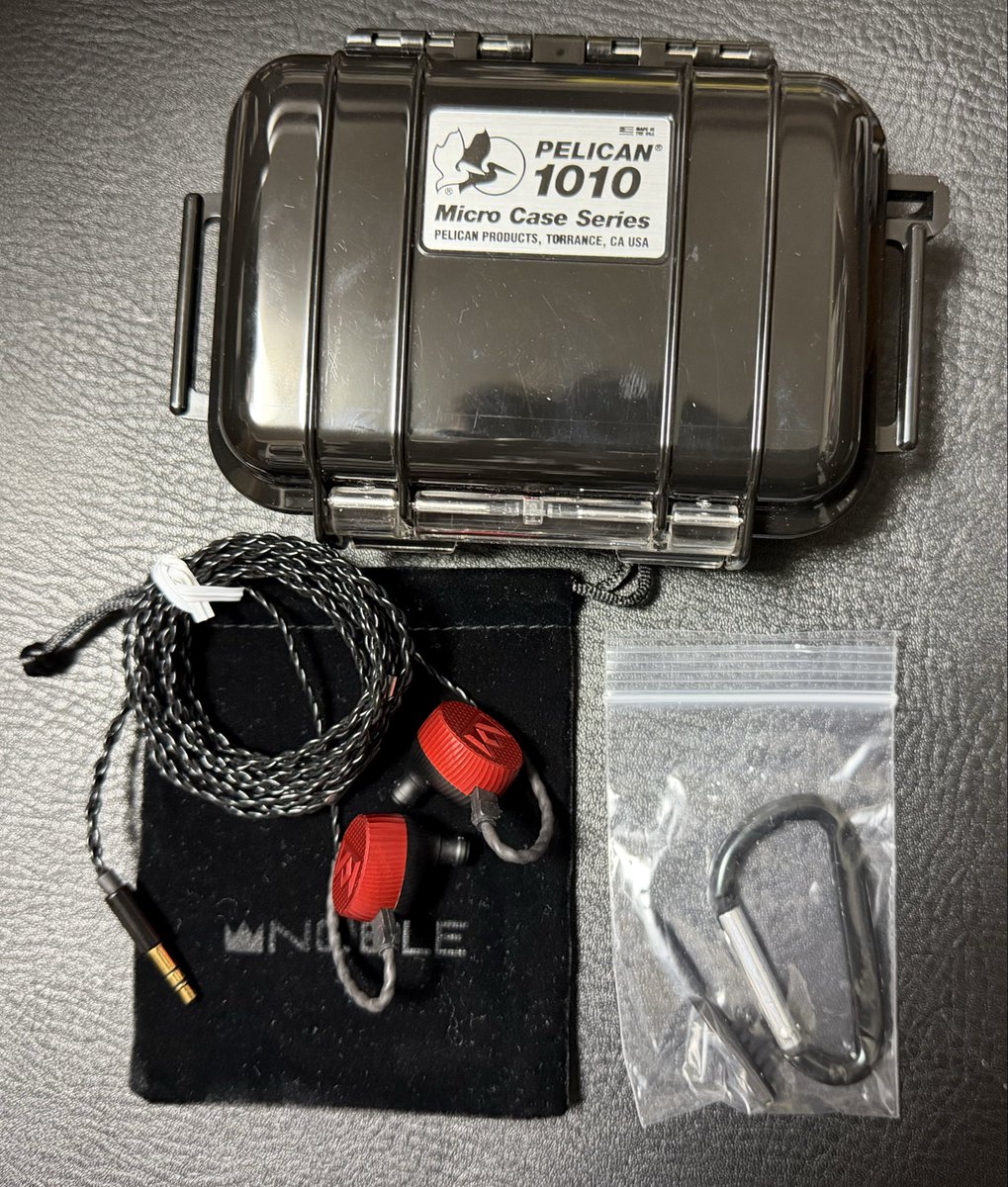 ura_kuma's tweet photo. 本日の到着物

・MASSDROP X NOBLE KAISER 10 UNIVERSAL IEMS(中古)

昔購入しようと思ってたのに、結局購入しなかったブツを見かけたのでポチッと。 https://t.co/3HJCdQP6Jf