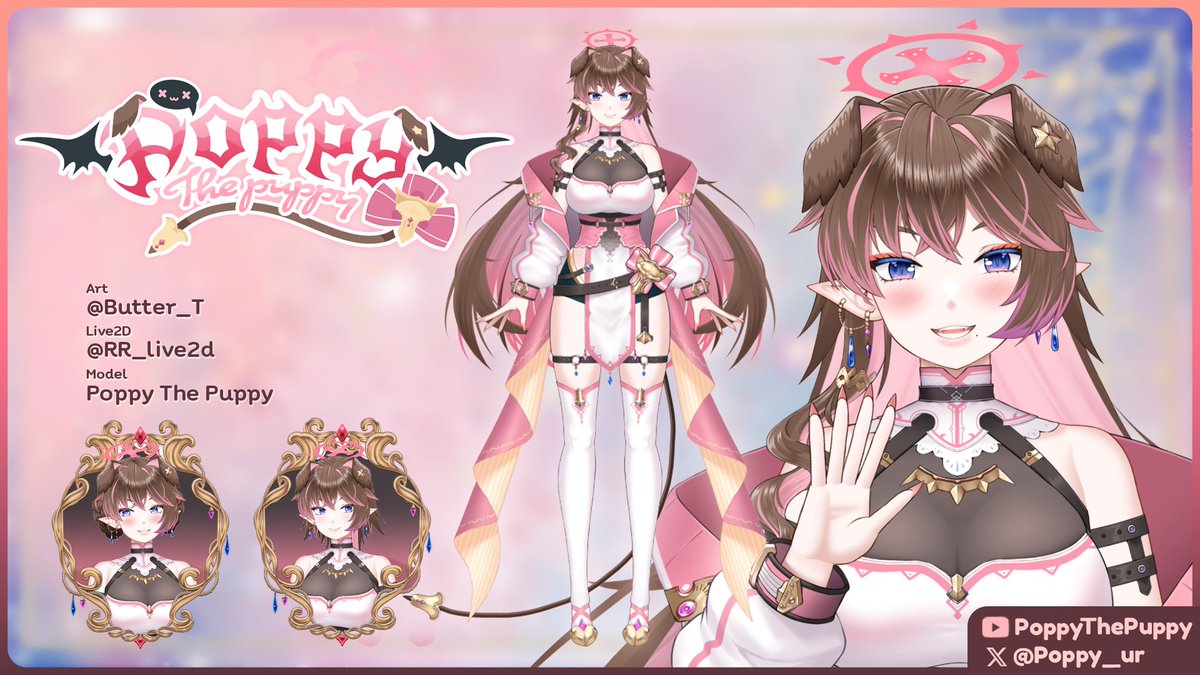 สวัสดีทุกคนอีกครั้งนะคะ เปิดครบแล้ว เลยขอลงแบบเต็มๆเลย
น้องบ๊อกเป็นจอมหมารค่ะ !

เกิดใหม่ทั้งที ก็มีของเล่นเพียบเลย
────୨ৎ────
ติดตามของใหม่และรอไลฟ์ Re-Birth ได้เลยนะคะ ! จึ้ง !
YT : youtube.com/@poppythepuppy

#Vtuber ✧ #VtuberTH ✧ #VTuberUprising ✧ #PoppyThePuppy