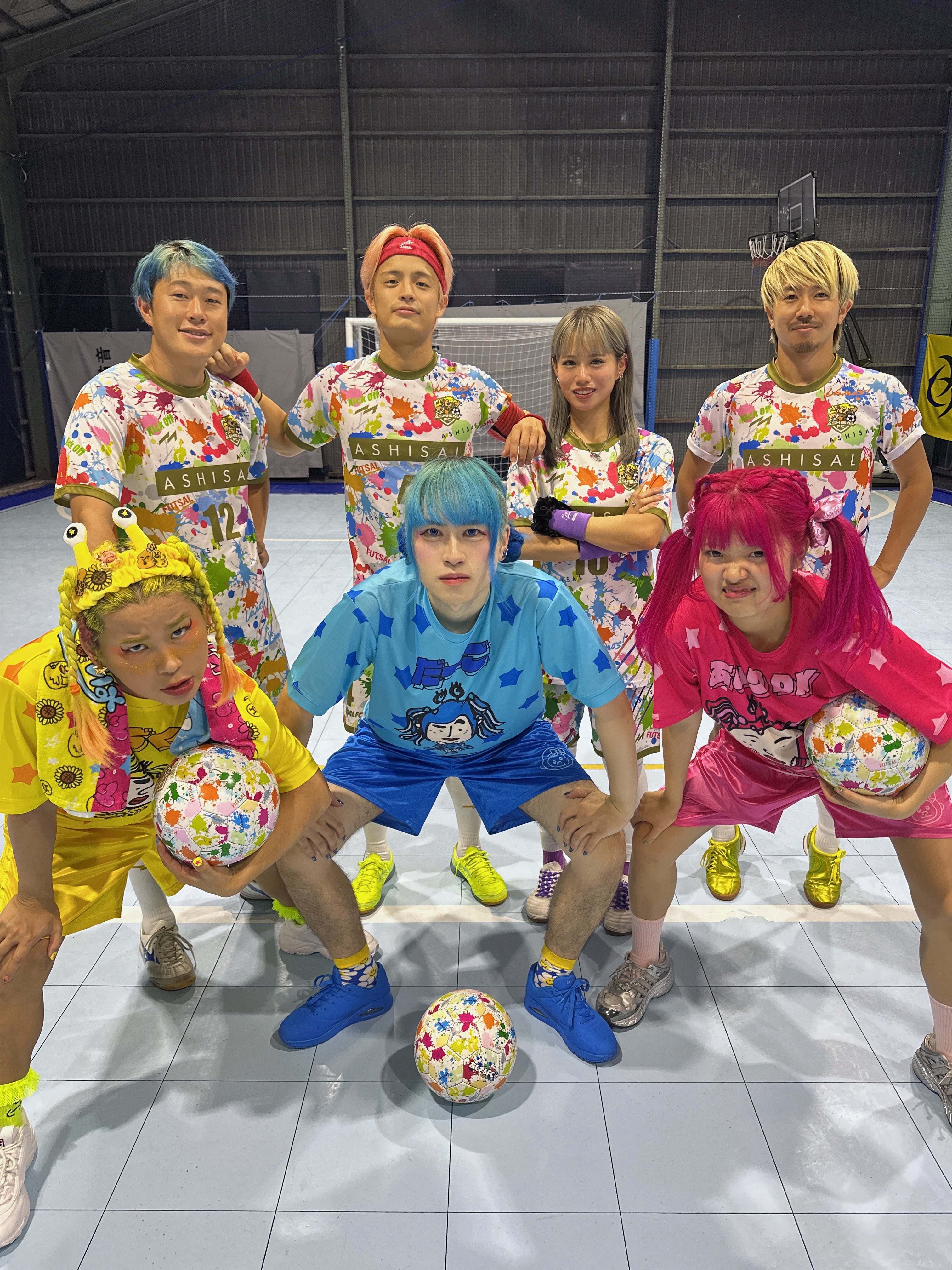 ASHISAL あしざるFC ユニフォーム　130cm 弾丸くん ASHISAL あしざるFC ユニフォーム 130cm 弾丸くん