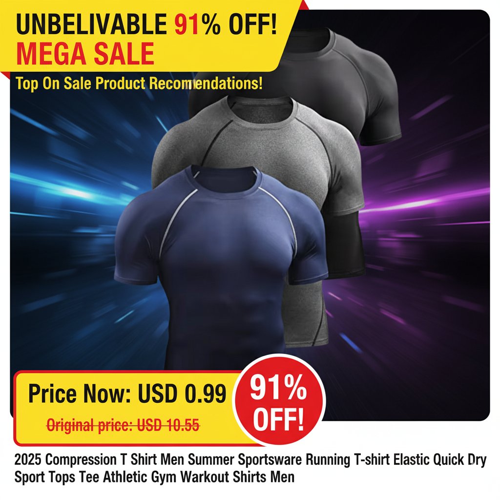 progadgets_link's tweet image. Compression T Shirt Men Summer Sportswear Running T-shirt Elastic Quick Dry Sport Tops Tee Athletic 
🔗Click &amp;amp; Buy: s.click.aliexpress.com/e/_c3ni48xN
Price Now: USD 0.99 (Original price: USD 10.55,  91% off)

#smackdown #TheLastDriveln #mutantfam #sstvi #LoveIslandGames #trump