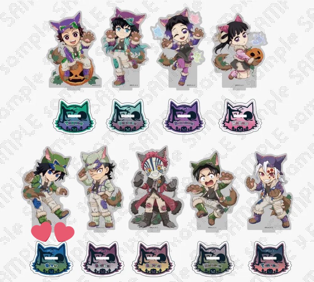 鬼滅の刃クリスマス2025 アクリルスタンド 義勇 カナヲ 行冥 村田