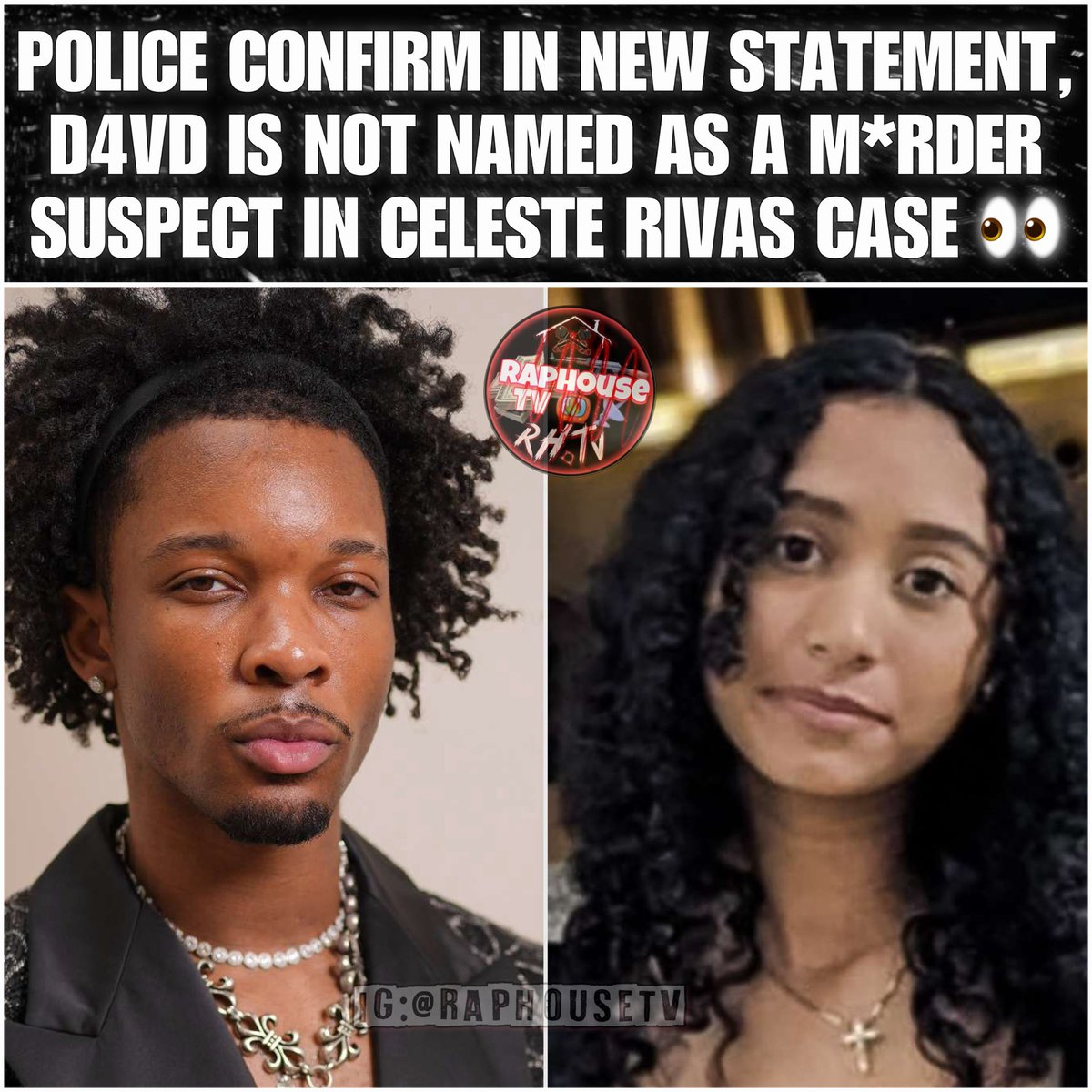 Police Confirm In New Statement that, D4vd Is Not Named As A Murder Suspect In Celeste Rivas Case 🕊️