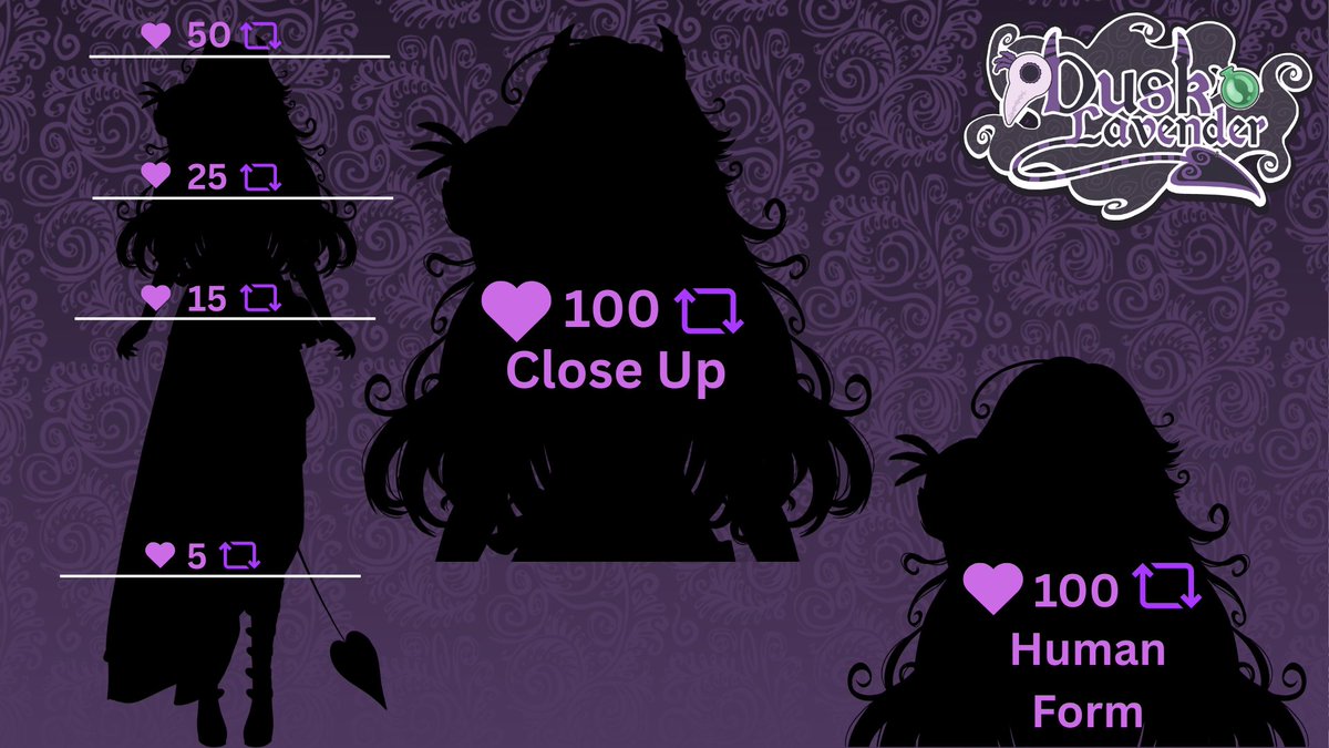 😈Help Reveal My 2.0💜
My 2.0 debut may be on the 25th, but you can get a sneak peek right now if you help out by retweeting or liking this post!
Will you reveal my new form before debut time?~ 💜