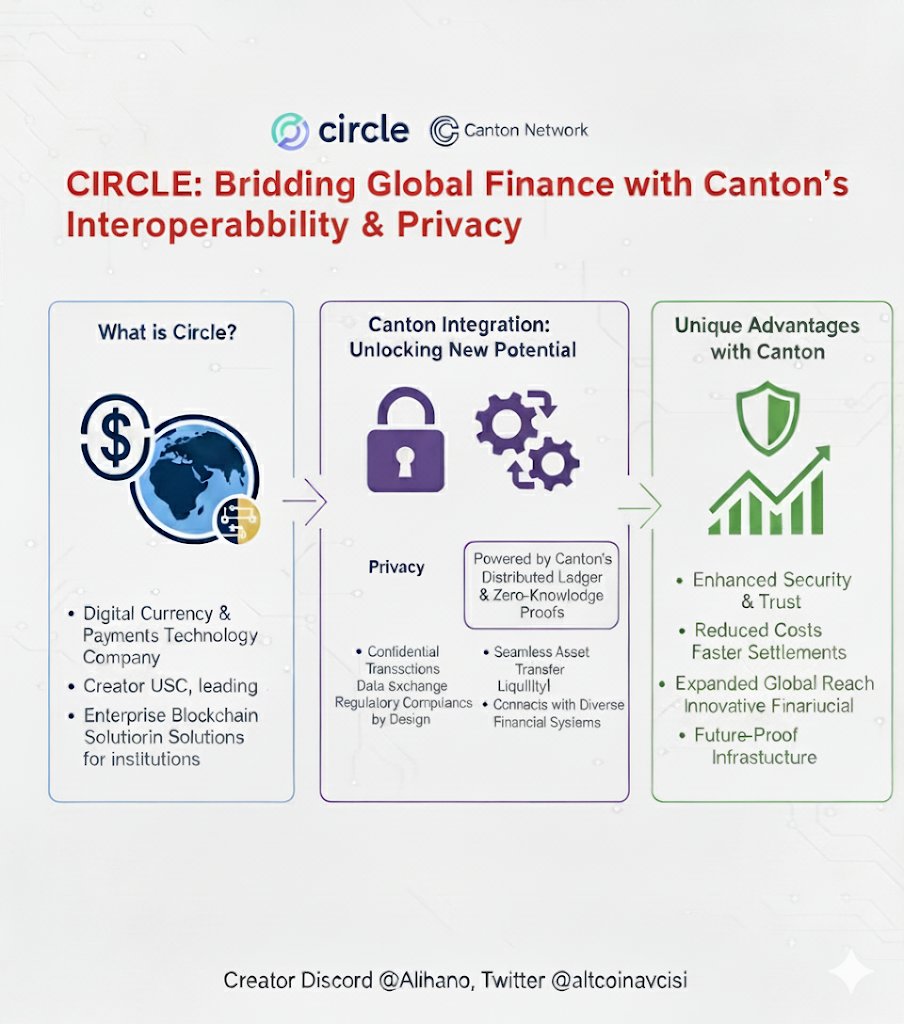 I'm publishing my own Infographics as part of the Canton competition. I chose Circle, which is in the Canton ecosystem, for my Infographics.
#CantonGraphics