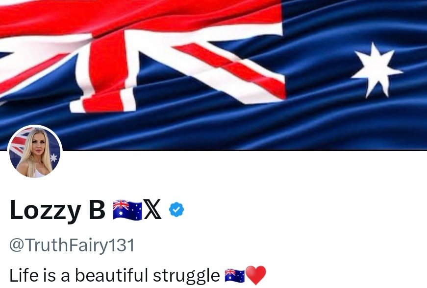 KassOfTroy's tweet image. Lozzy B, the fake Aussie.
#LozzyTheFakeAussie #MFA #Australia