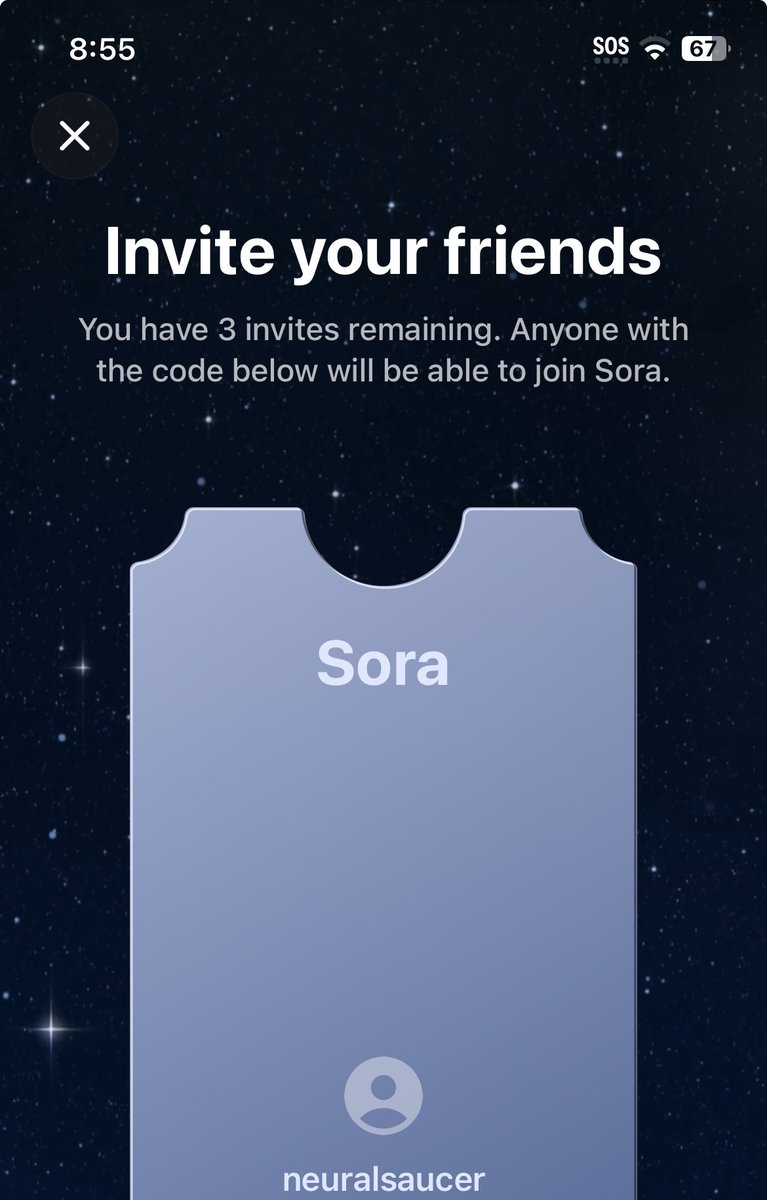 realgmbhatti's tweet image. ✨ I have 3 additional Sora 2 invite codes available!
If you’re interested:
✅ Like this post
✅ Follow me
✅ Send me a direct message
I’ll share the codes with selected followers. 🚀
#Sora #Sora2 #SoraCode #SoraInvitationCode #sora2invitecode