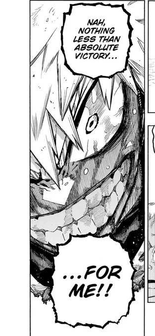 both of them facing the greatest threats in the world with a big unhinged smile what's wrong with them… everything <3 