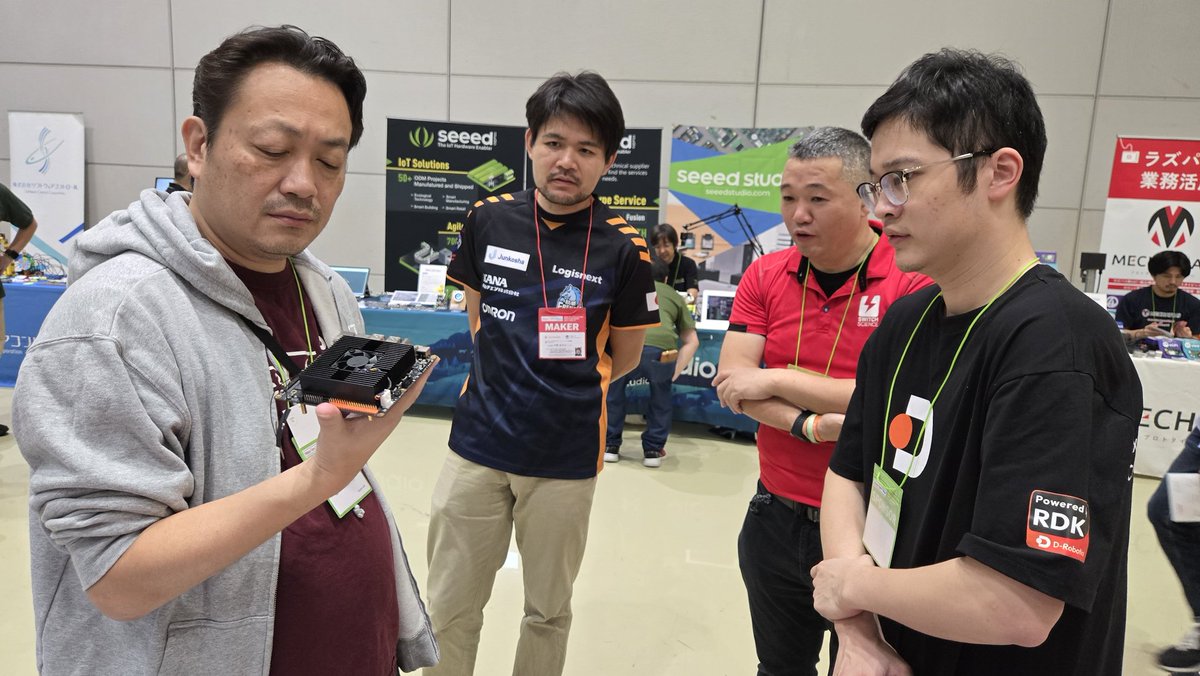 DRoboticsDev's tweet image. Hey Community, we're at Tokyo Maker Faire this weekend! Welcome to visit our booth SP-05-03. It is a great chance to check out demos and talk with us! Our products are on sale at the booth of @ssci also :)